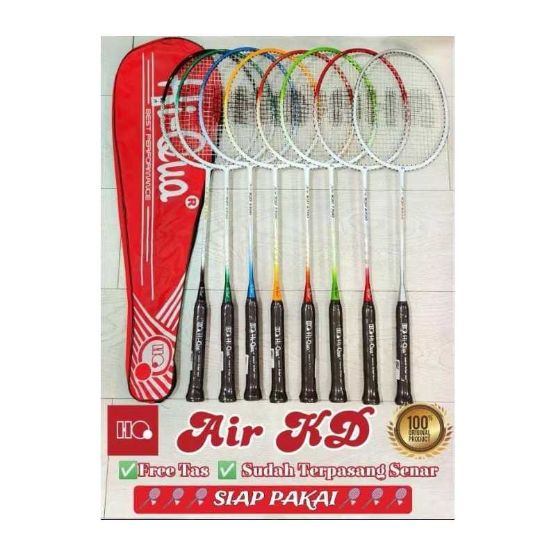 RAKET BADMINTON HQ HIQUA AIR KD ORIGINAL
