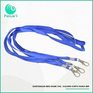 

(100 kalung ) / Tali metalik Cangkol / Gantungan Name Tag / Kalung kartu nama BNF
