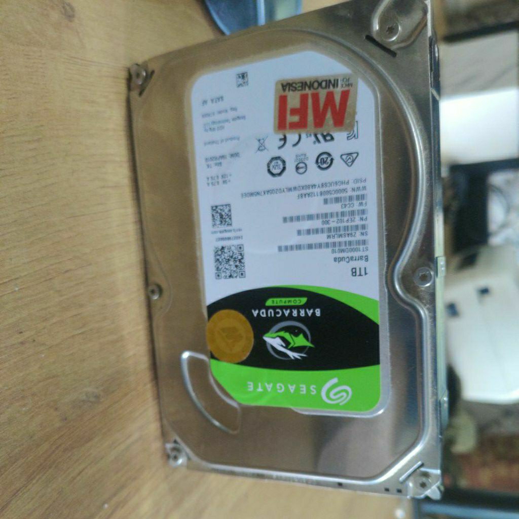 HDD internal pc 1TB 2TB 4TB 100%