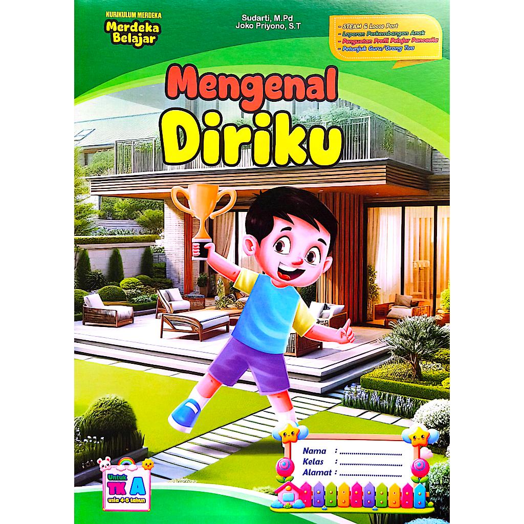 PAKET 10 BUKU KETERAMPILAN TK A - BUKU KURIKULUM MERDEKA - BUKU AKTIFITAS ANAK TK A