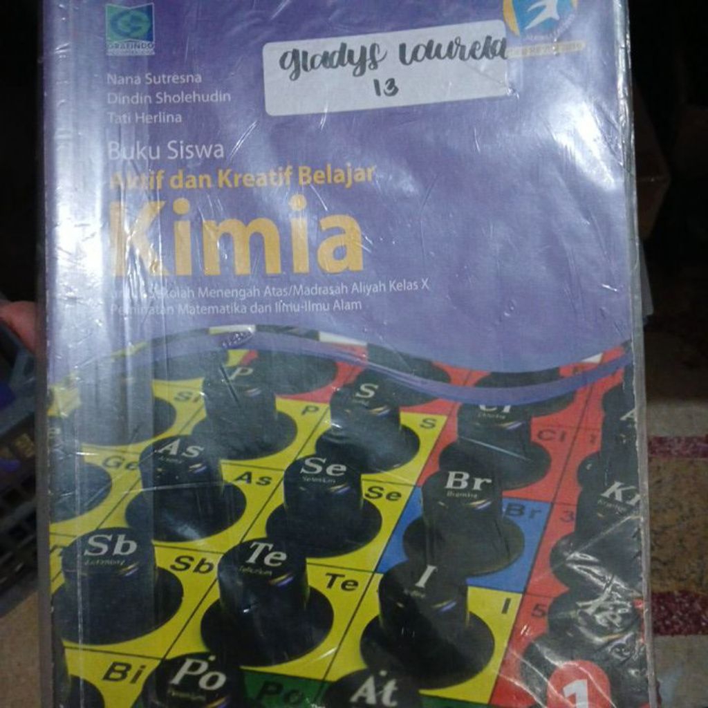BUKU KIMIA KELAS 10 GRAFINDO KURIKULUM 2013 EDISI REVISI