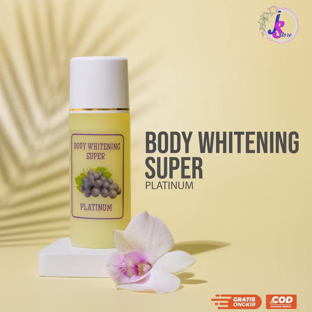 HB ANGGUR SUPER PLATINUM MALAM/LOTION INSTAN WHITENING/HANDBODY PEMUTIH BADAN DOSTING