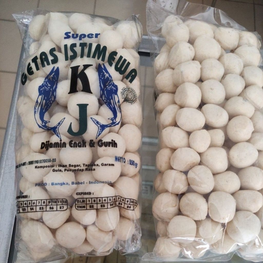 

Getas Bulat Merk KJ : 250 gr