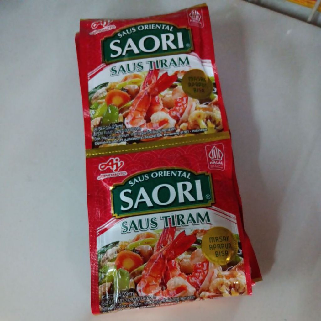 

Sari Saos Tiram dan saos teriyaki