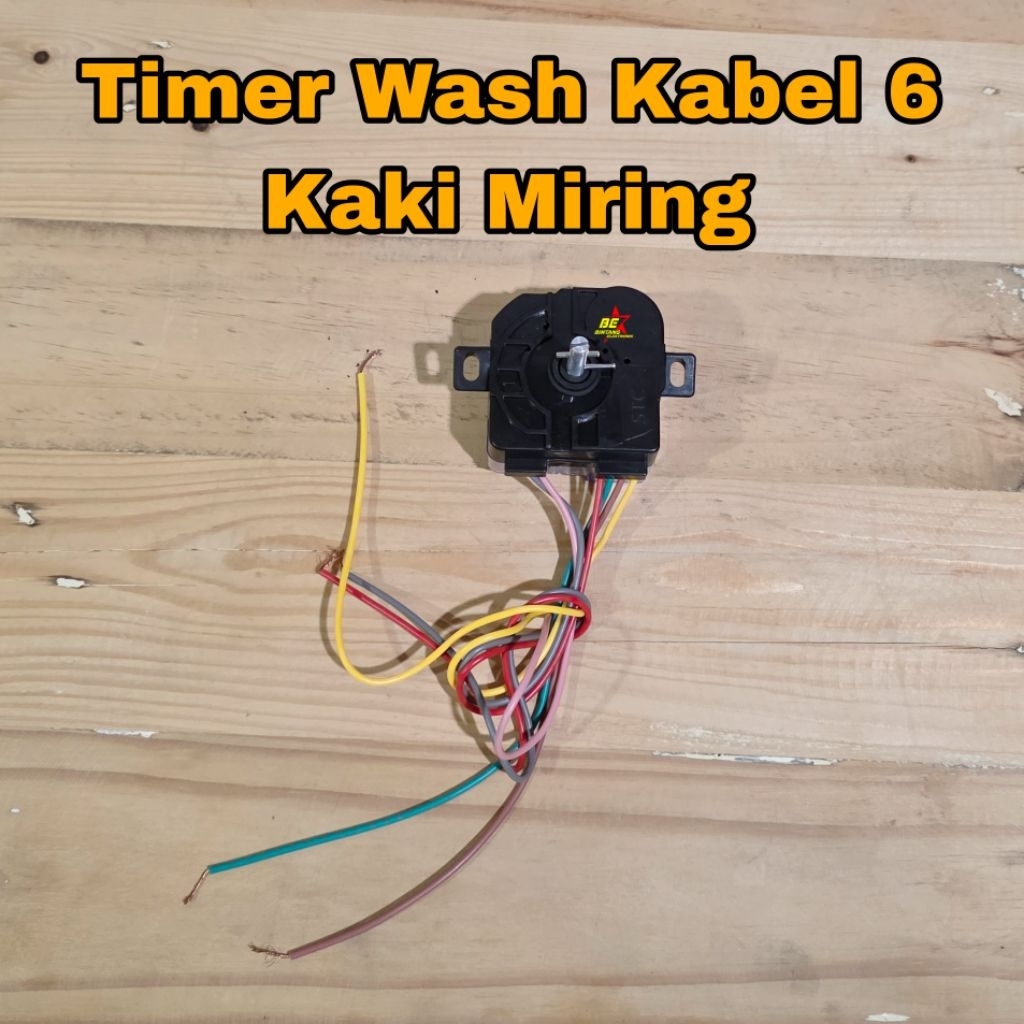 Timer Wash 6 Kabel Miring Timer Mesin Cuci Toshiba Kabel 6 Kaki Miring