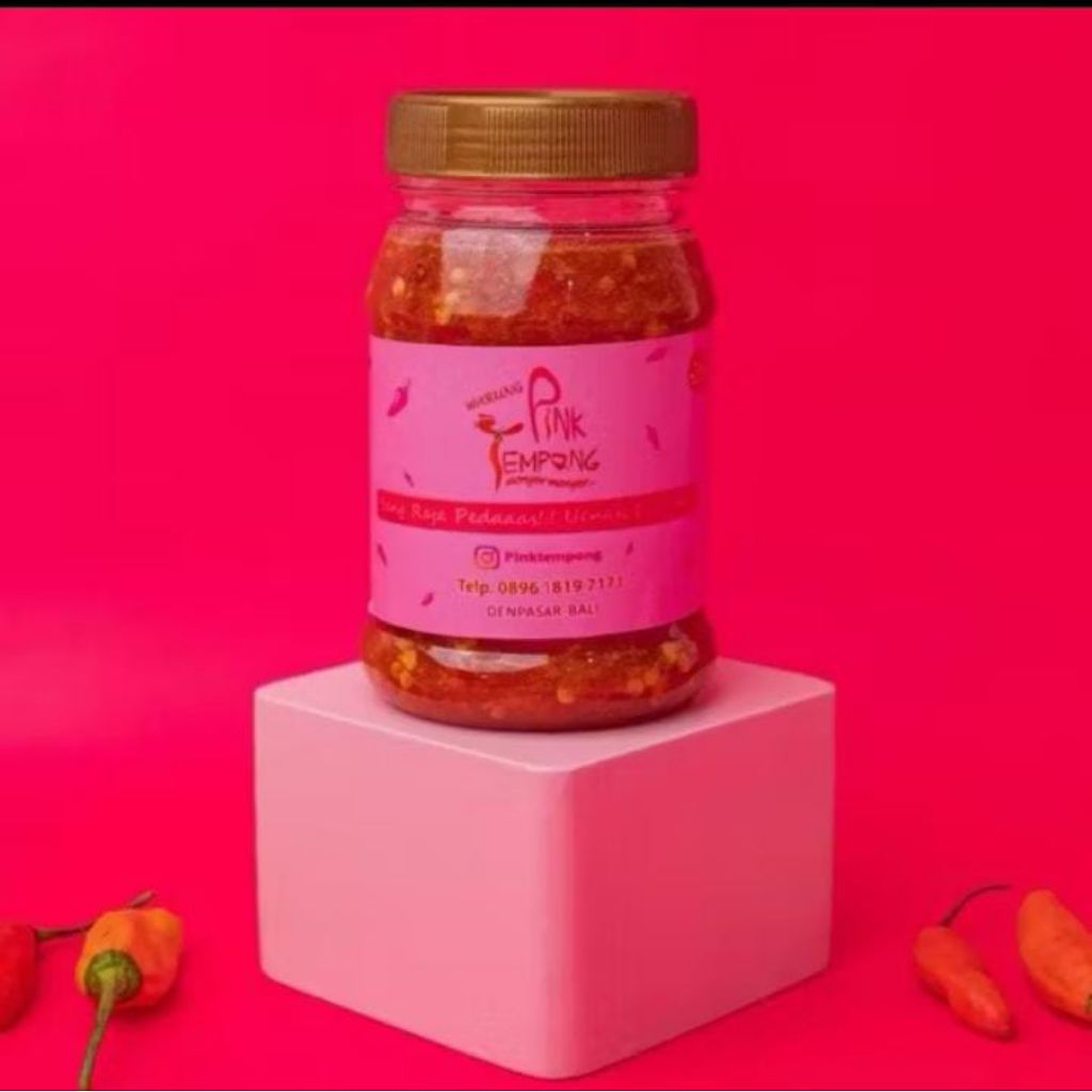

SAMBAL PINK TEMPONG KHAS BALI | FREE BUBBLE WRAP & BOX