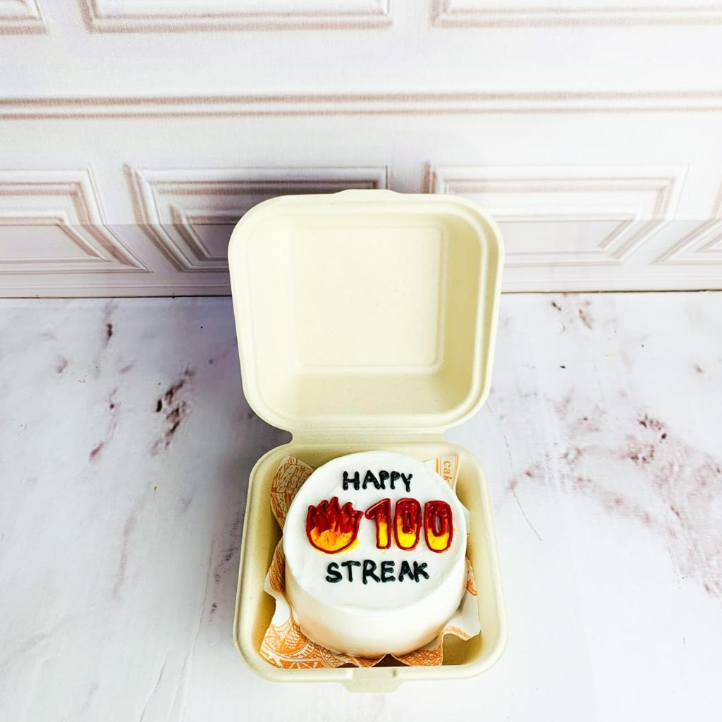 

Kue Ulang Tahun/Birthday Cake/Kue Ultah Tema Streak 100/Kue Birthday Jakarta