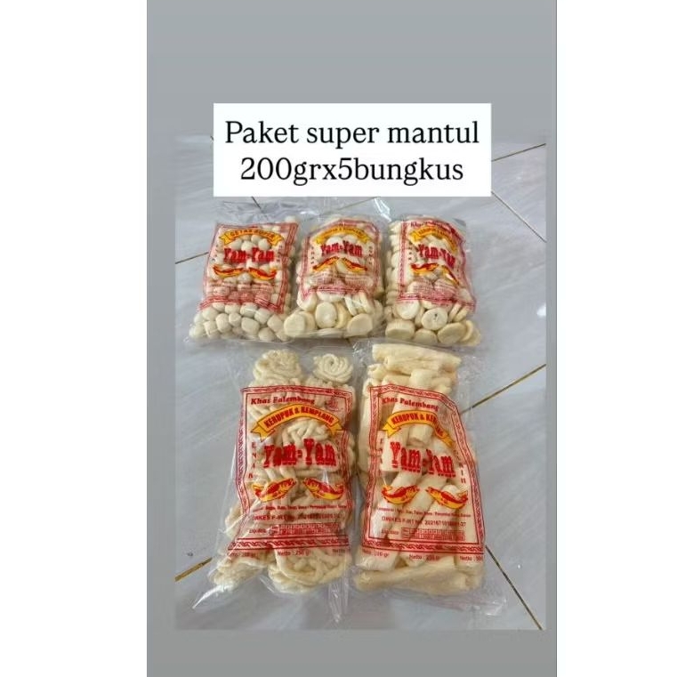 

PAKET 5BUNGKUS KERUPUK SUPER MANTUL