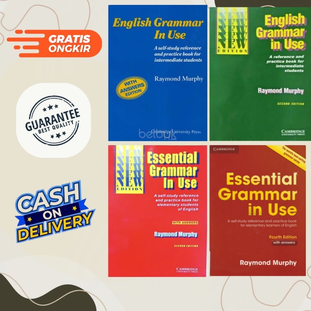 Buku English Grammar in Use - English/Essential Grammar in Use Raymond Murphy