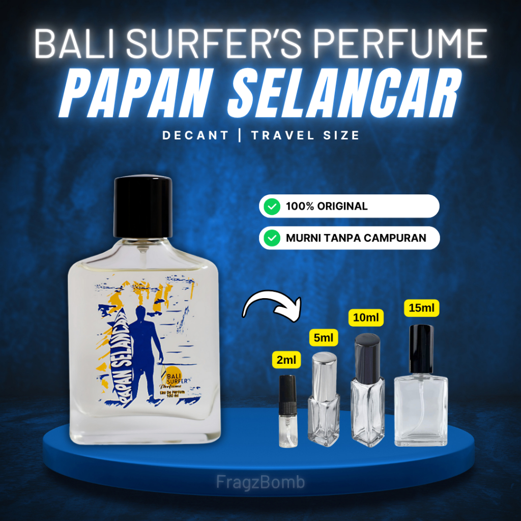 [DECANT] Bali Surfer's Papan Selancar - Parfum Pria