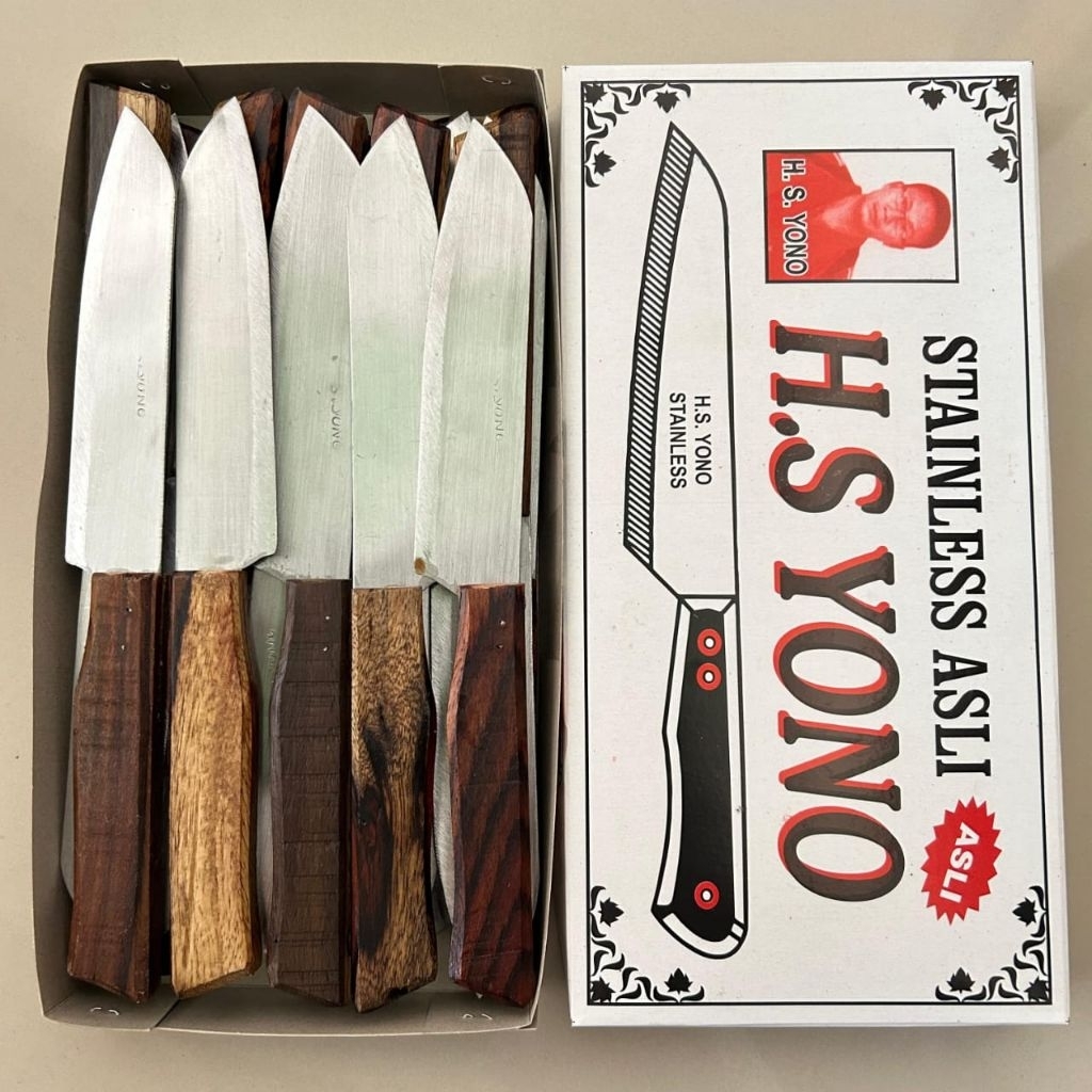 pisau set isi 20 H.S YONO KAPI pisau potong buah dan sayur