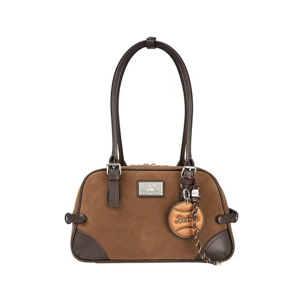 NEW FULLSET | Tas Barbie Malibu Suede | Tas Long Handle | Shoulder Bag | Chubby Bag 100% Original