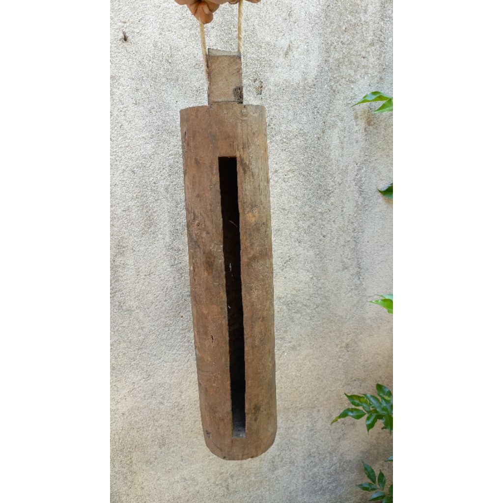 kentongan kayu nangka lawas jadul antik