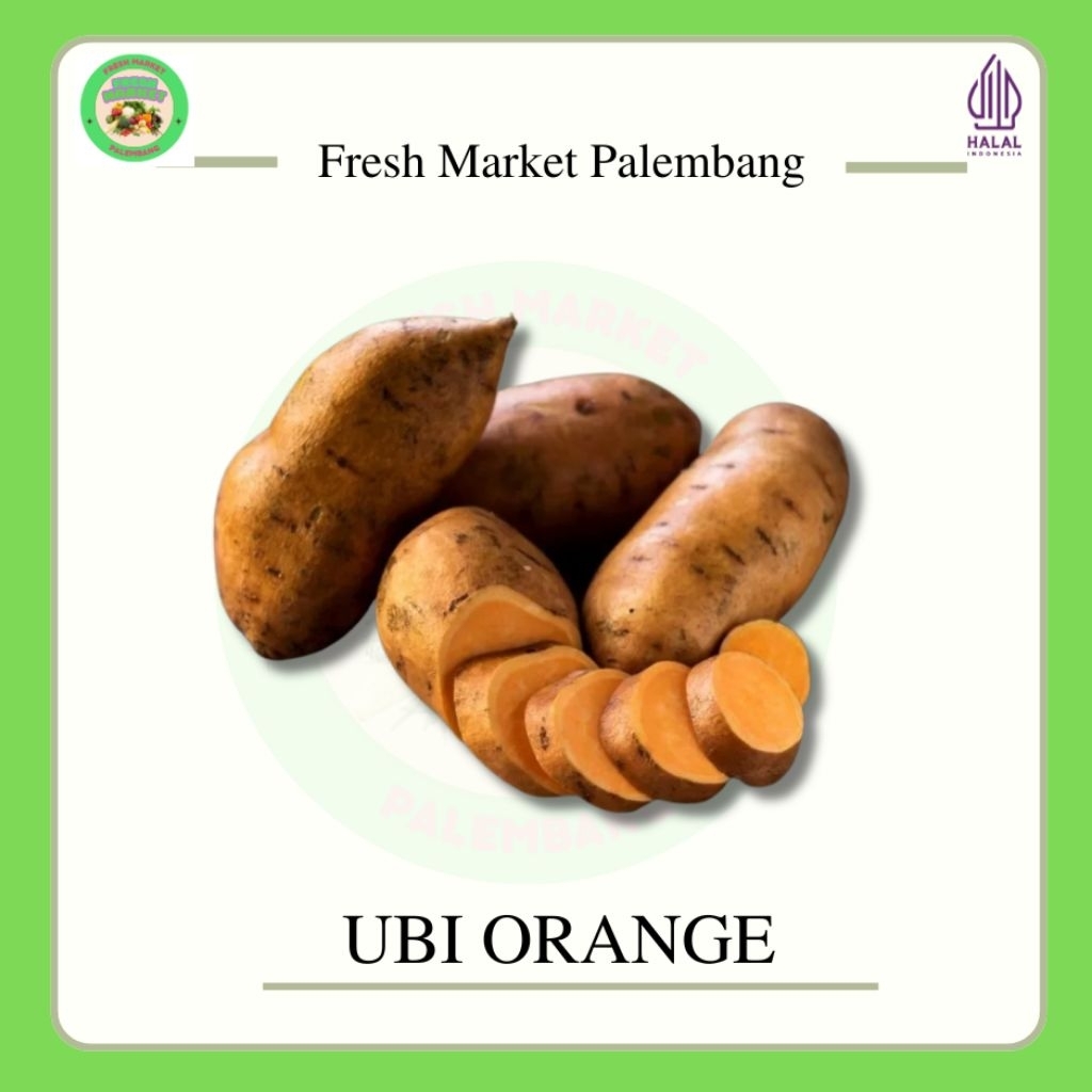 

Ubi Selo Orange -Fresh Market Palembang-