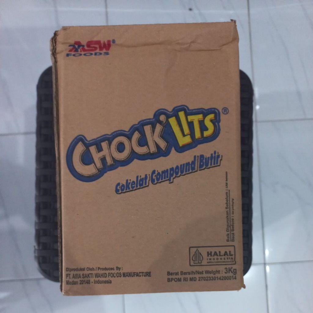 

COKLAT BUTIR CHOCKLITS 3KG & 12KG / MESES COKLAT