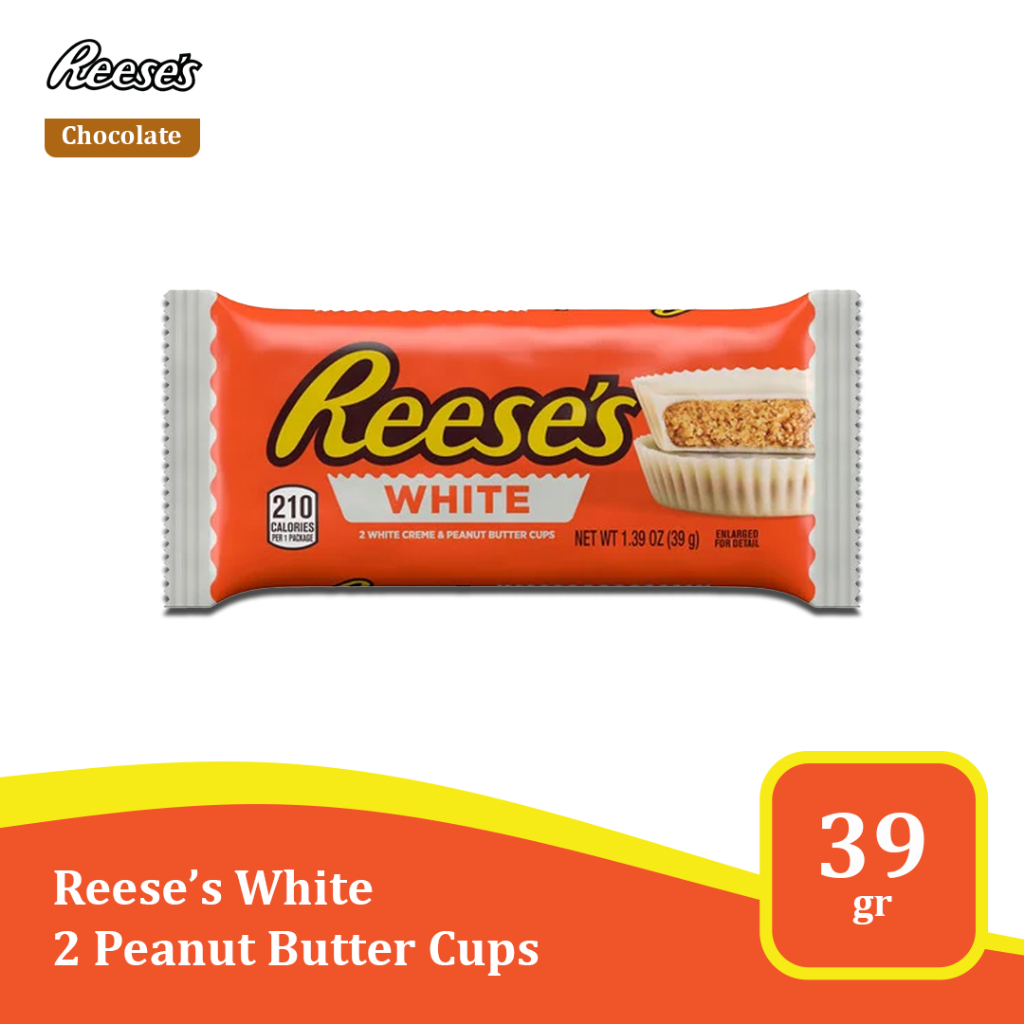 

Reeses white 2 Peanut butter - Cokelat Import USA