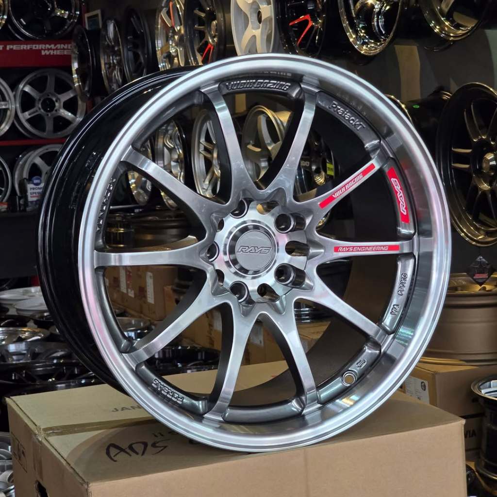 Velg Volk Rays CE28 SL Ring 18 Lebar 9,5 ET 25 PCD 5x114 Velg R18 | Velg Mobil | Velg Racing | Velg 