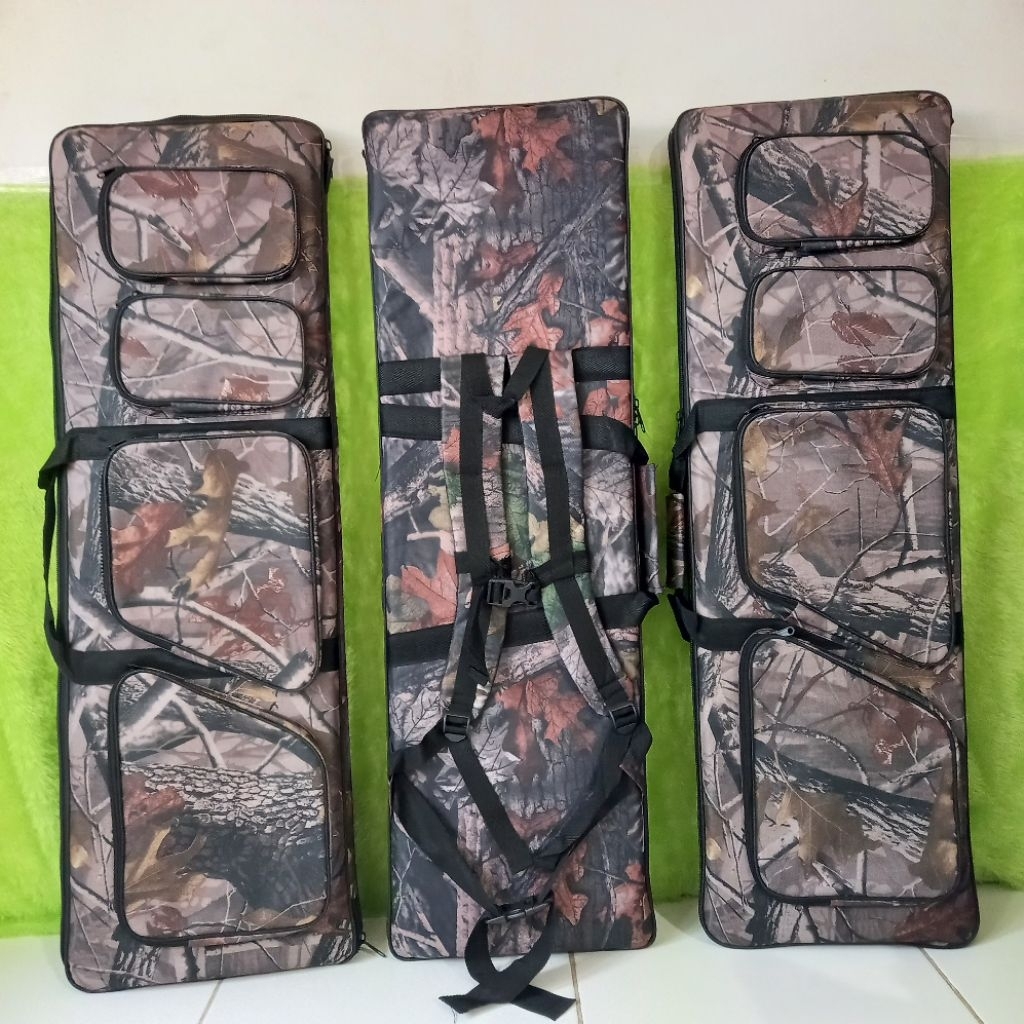 Tas senapan kotak 100cm camoflase