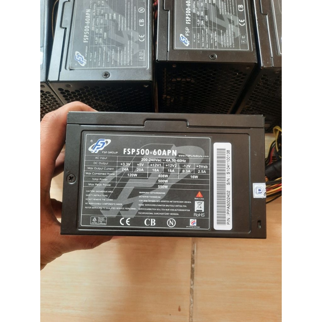 PSU Power Supply 500 Watt FSP