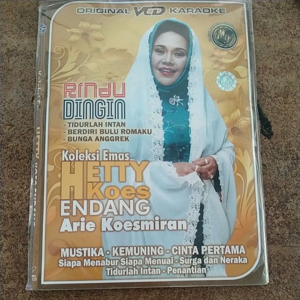 Vcd ori karaoke Hetty koes endang & Arie koesmiran
