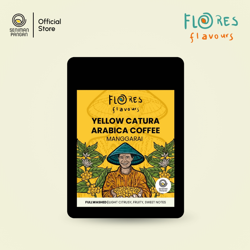 

Seniman Pangan x Flores Flavours - Yellow Catura Arabica Coffee Manggarai | Drip Bag Coffee | Kopi Arabika Manggarai