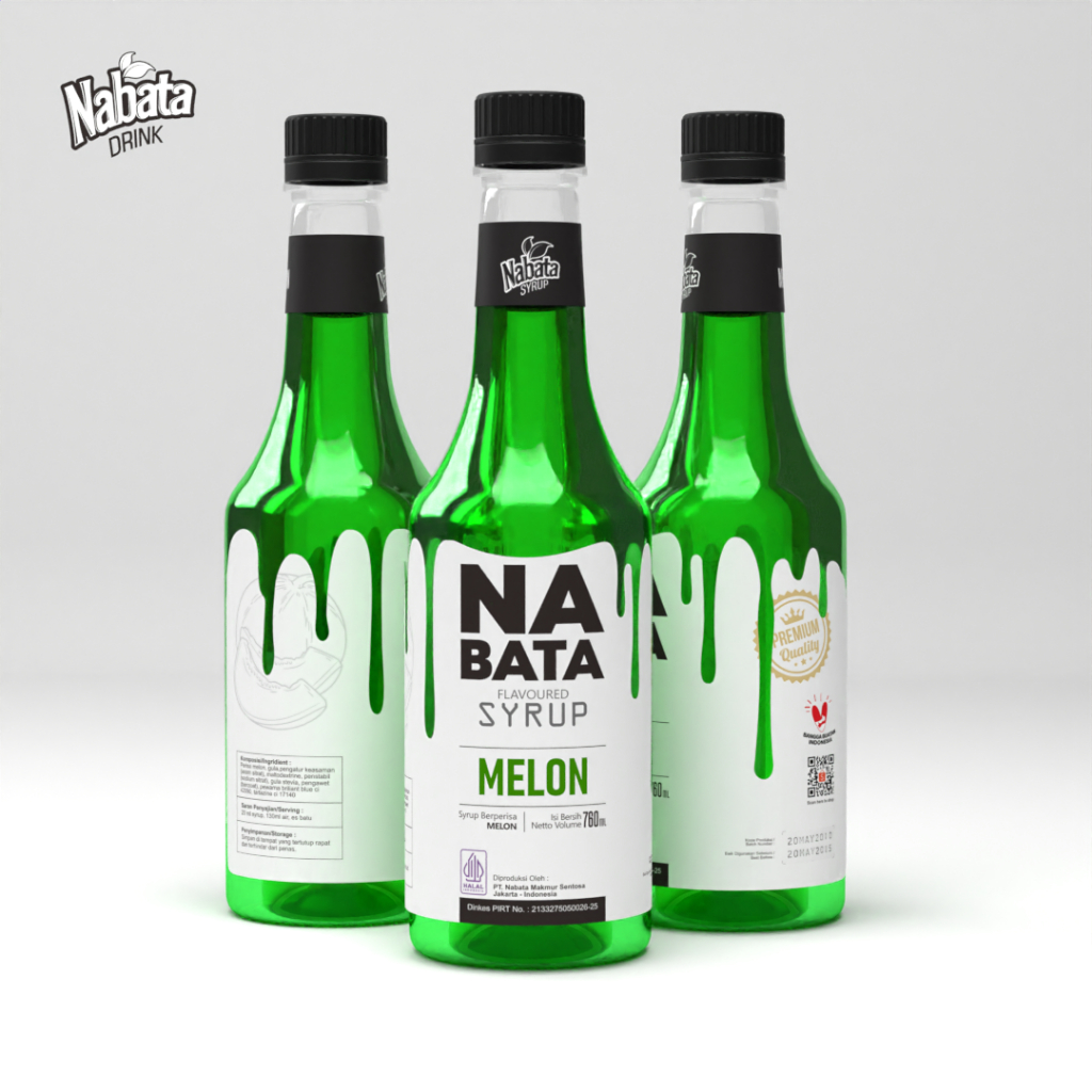 

Sirup Melon Premium 750 Ml Nabata Drink - Syrup Melon Ala Cafe Restauran