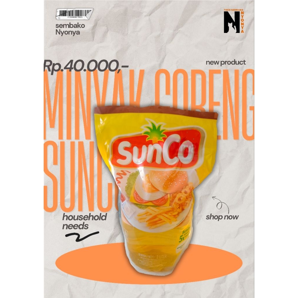 

MINYAK GORENG SUNCO 2 LITER