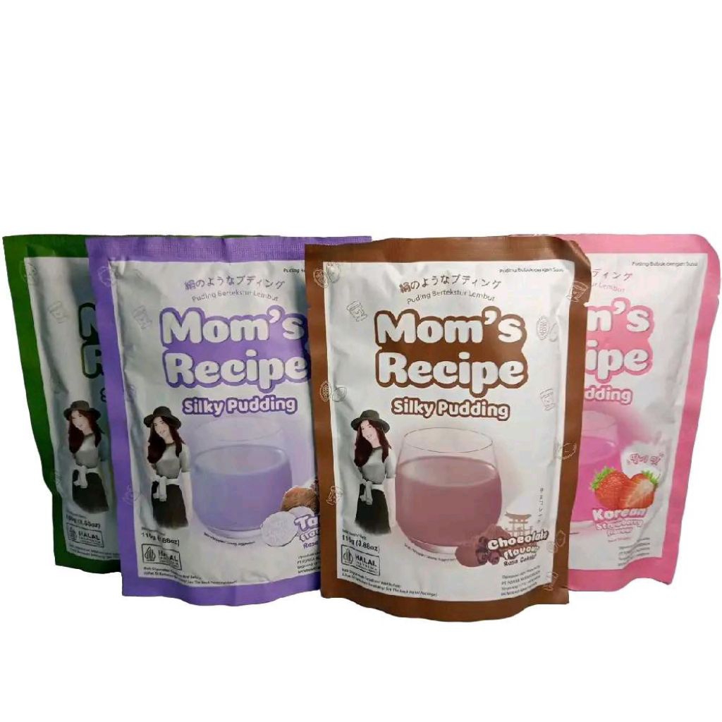 

silky puding berat bersih 110g *Mom's Recipe*