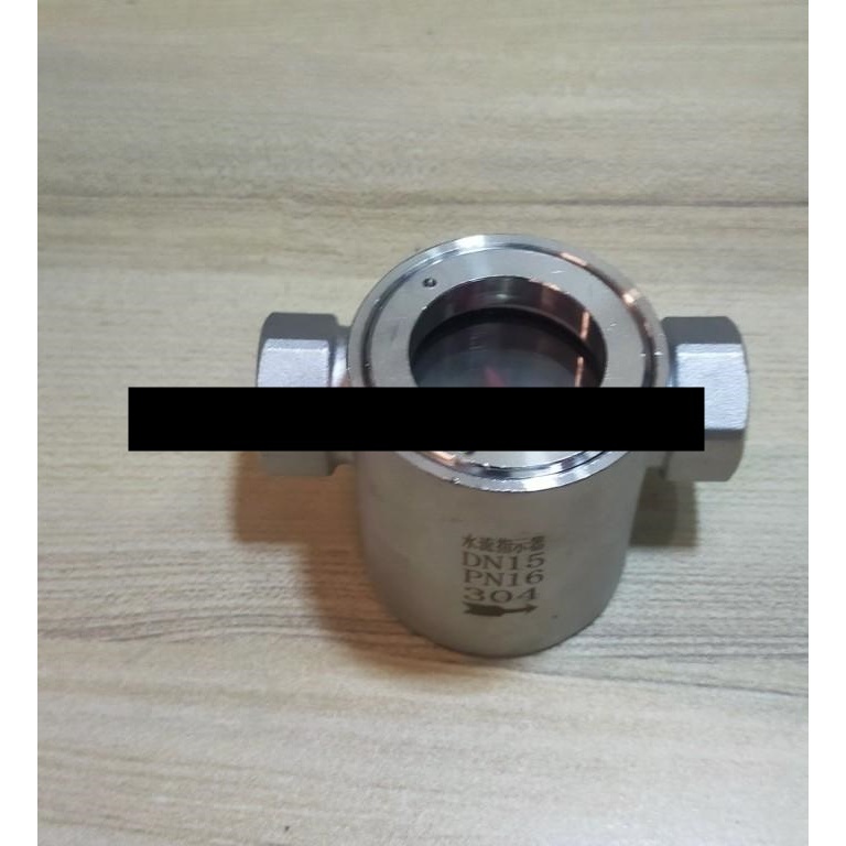 Flow Indicator Sight Glass 3/4" DN20 Drat