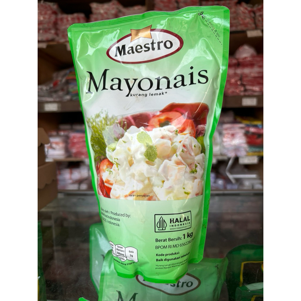 

MAYONAIS MAESTRO kemasan POUCH BERAT 1 kg