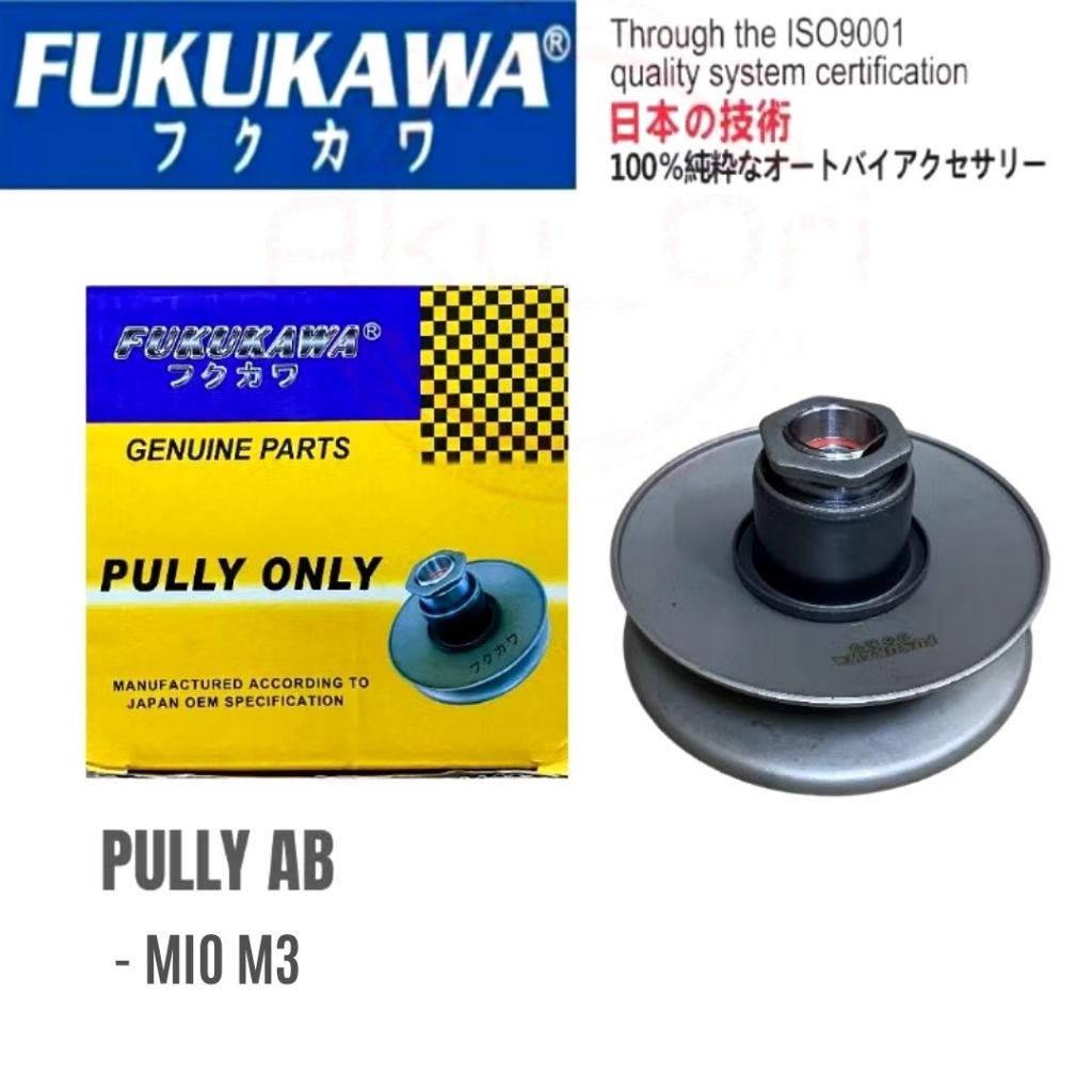 PULLY AB MIO M3 FUKUKAWA puli pulli belakang only Mio z