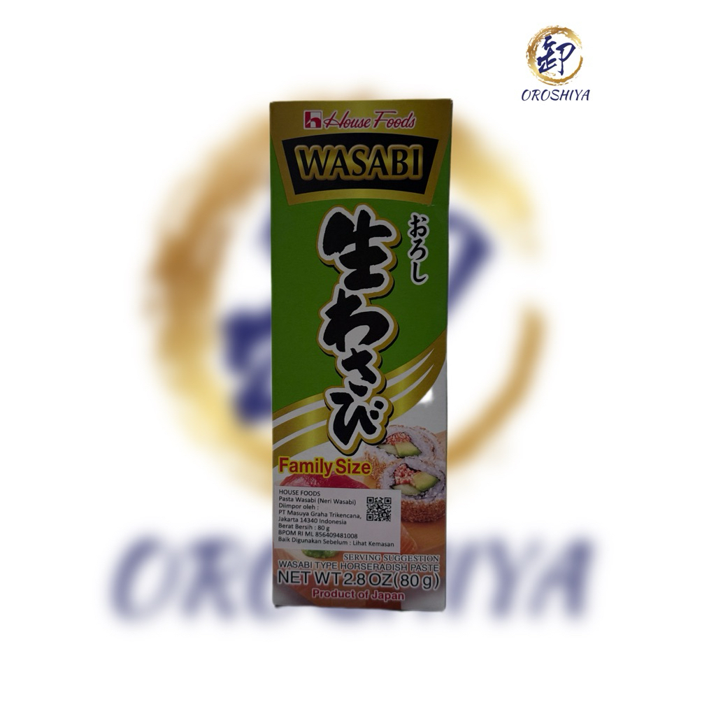 

House Neri Wasabi In Tube 80gr
