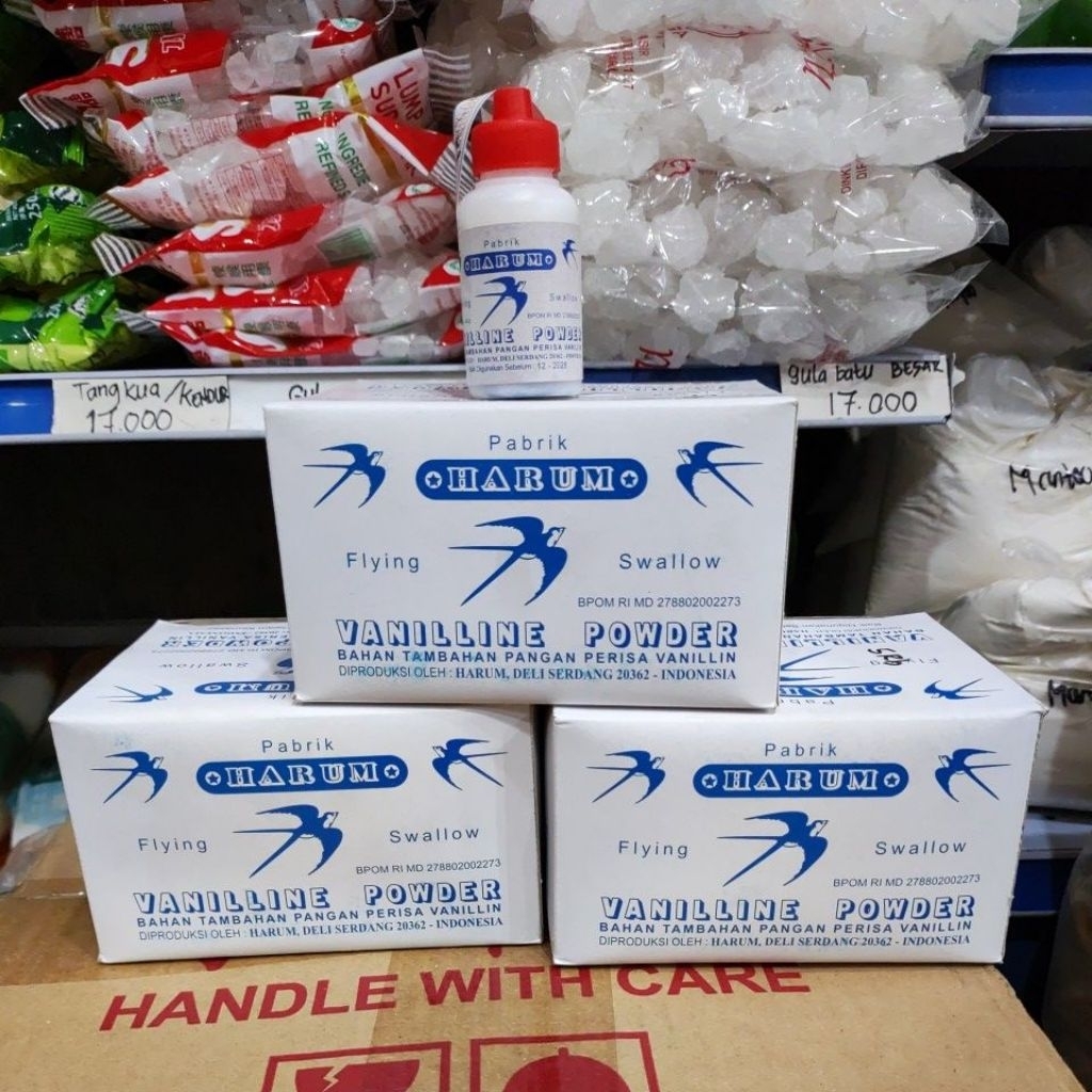 

Vaniline Powder vinili -vanili harumwalet botol