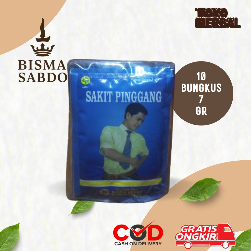 

Bisma Sakit Pinggang 10 Bungkus 7gr