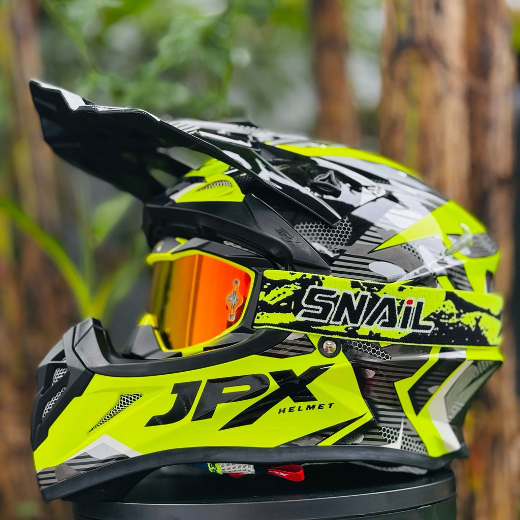 Helm JPX Cross X35 Yellow