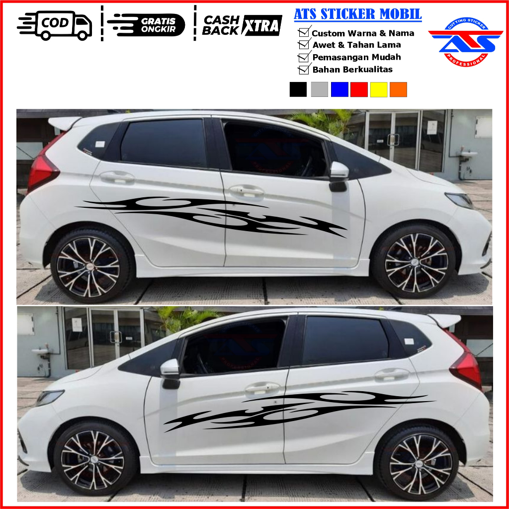 STICKER MOBIL AVANZA VELOZ AVANZA STICKER CUTTING MOBIL TOYOTA AVANZA VELOZ STRIPING