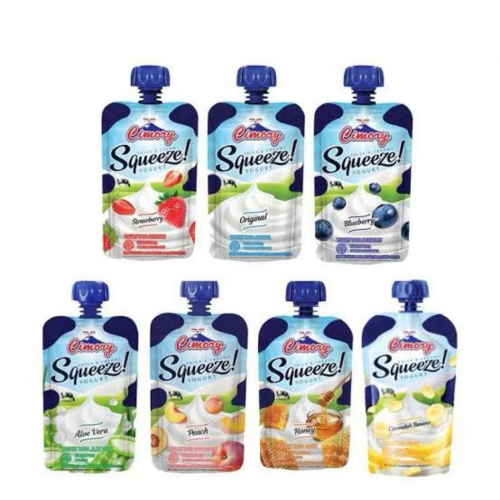 

CIMORY YOGURT Squeeze 120 ml Aneka Rasa Buah