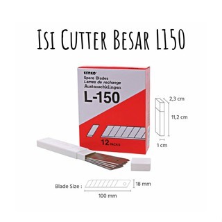 

Isi Cutter Kenko L-150 1 Box Isi 12 Tube