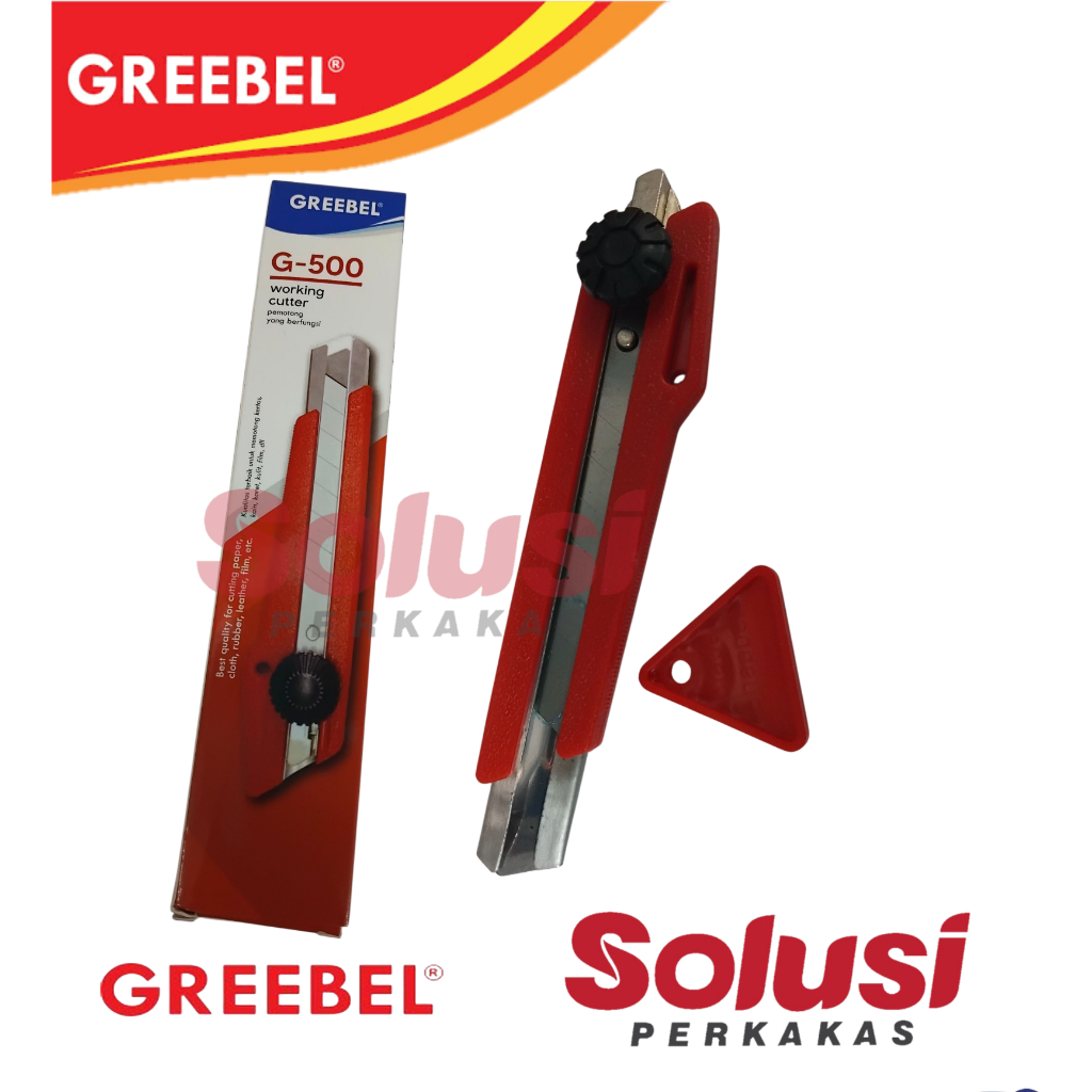 

CUTTER KNIFE G-500 GREEBEL