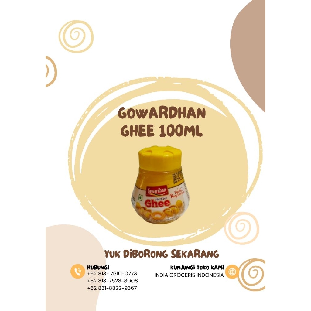 

Gowardha Ghee 100