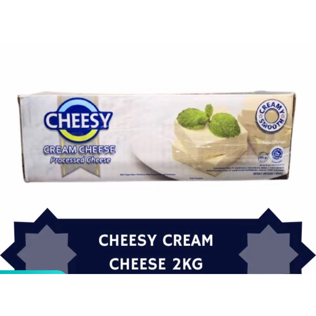 

CREAM CHEESE CHEESY 2 KG