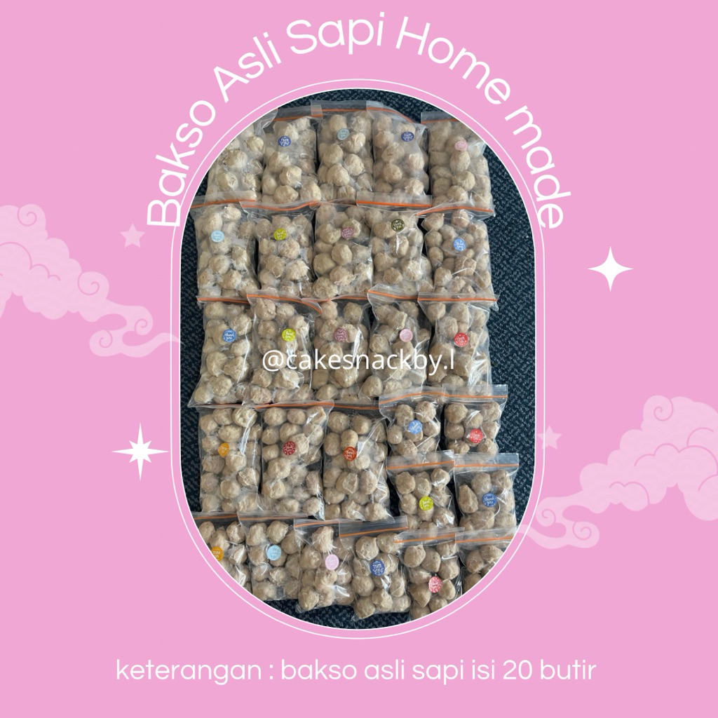 

bakso sapi asli home made