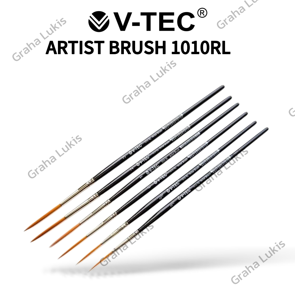 

V-Tec Artist Brush Type-1010RL / Kuas Liner Type-1010RL