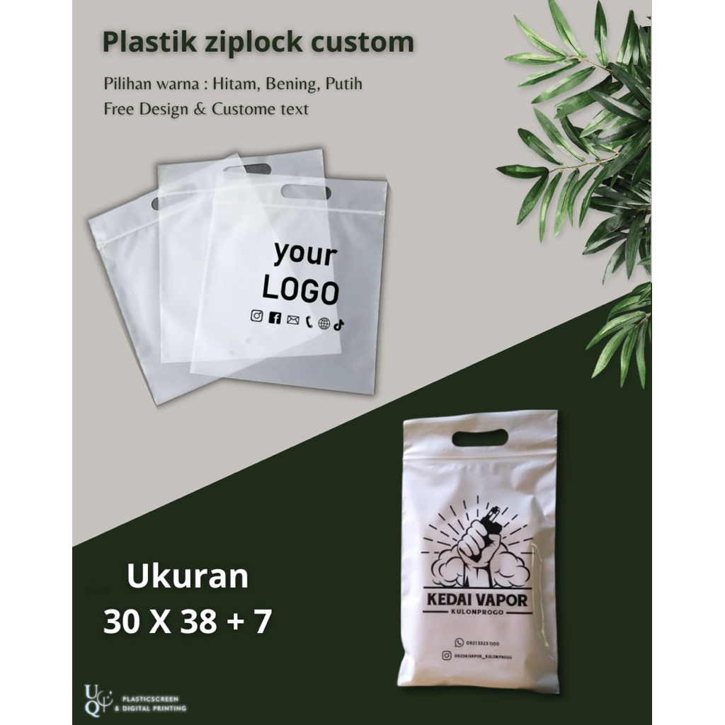 plastik ziplock/ plastik ziplock custom