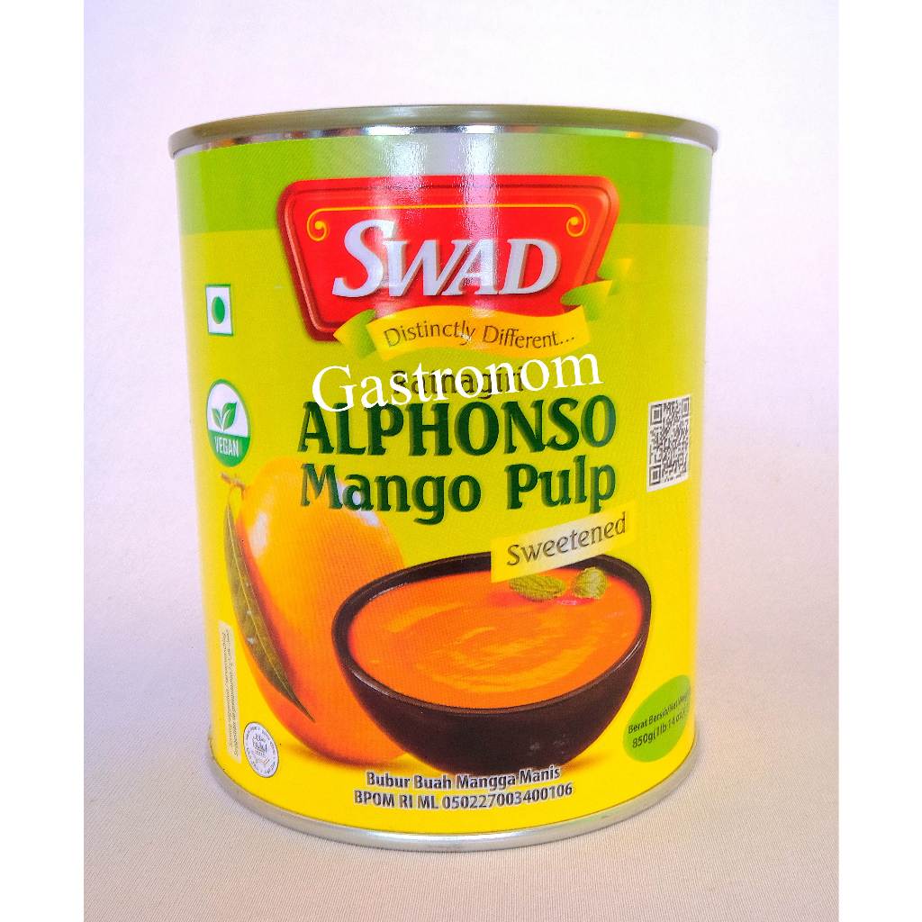 

Swad Alphonso Mango Pulp 850gr