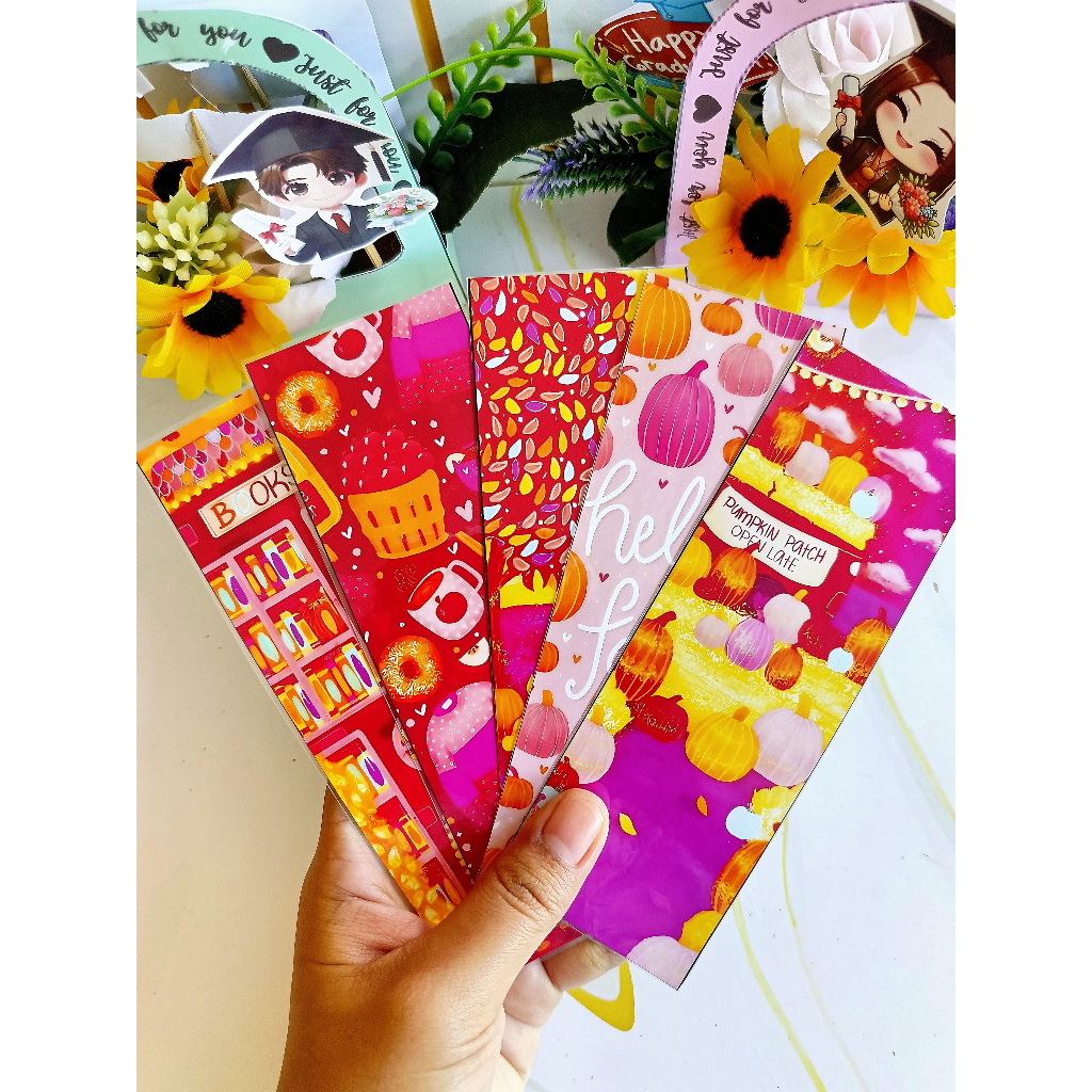 

Bookmark Fall Glow Colorfull Design