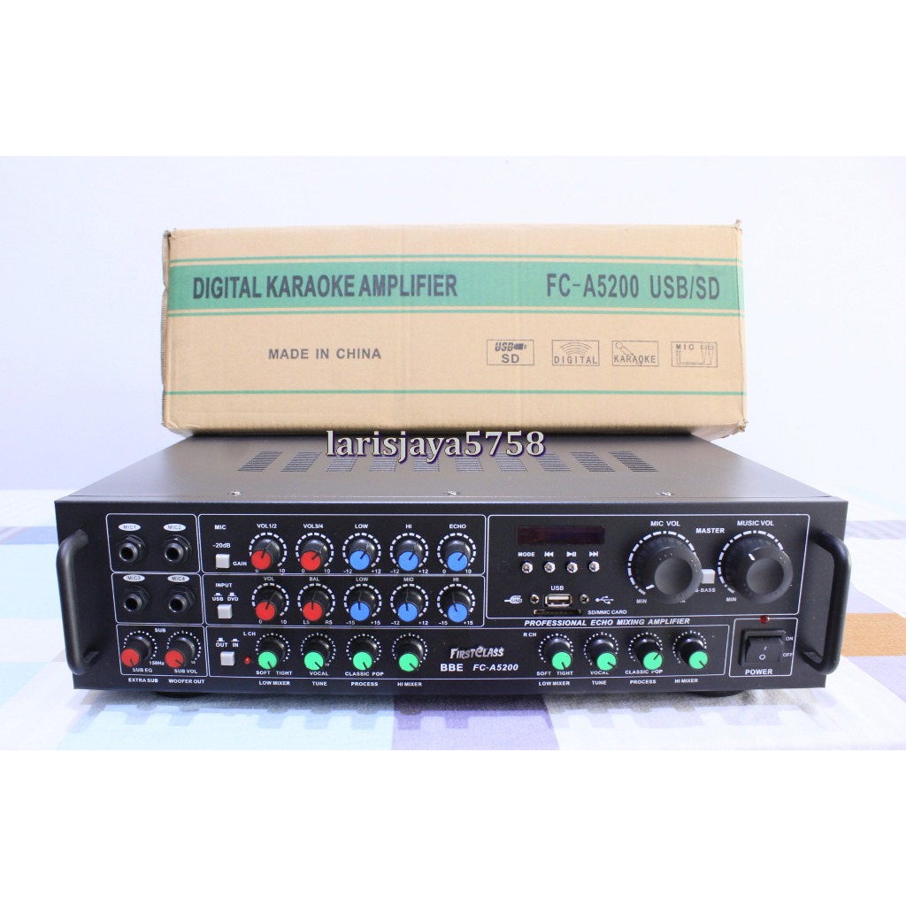 Amplifier First Class FC A 5200