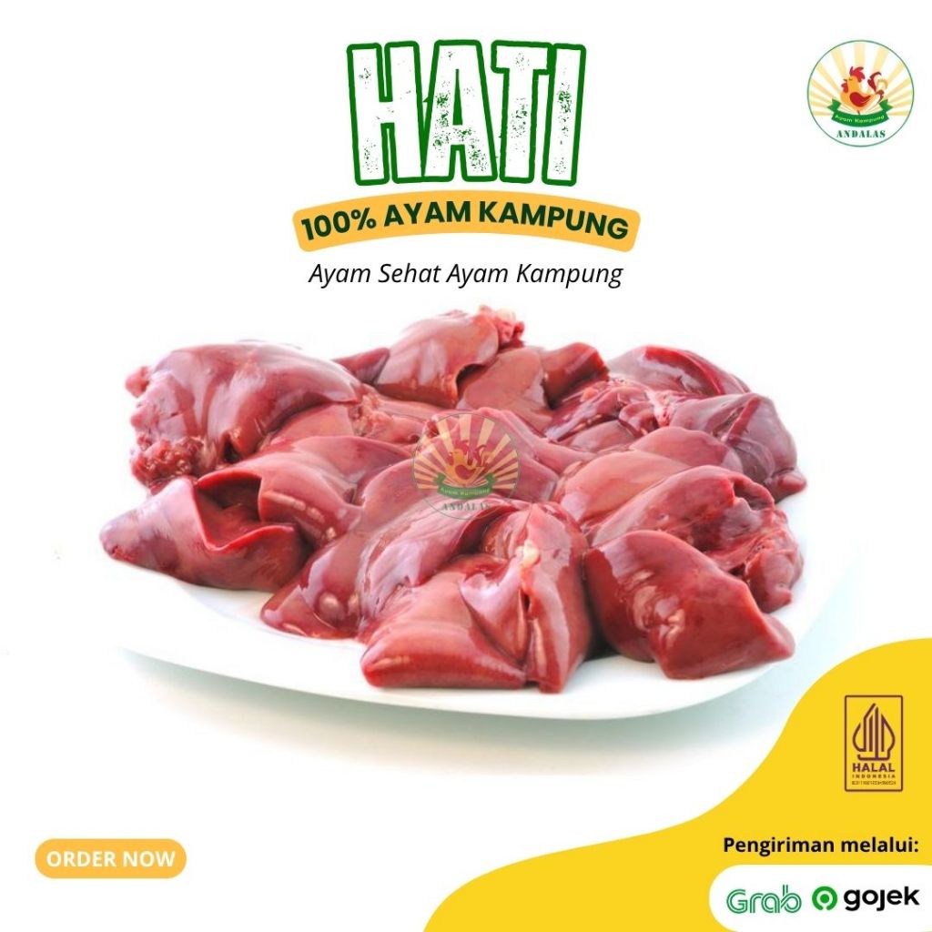 

Hati Ayam Kampung Andalas