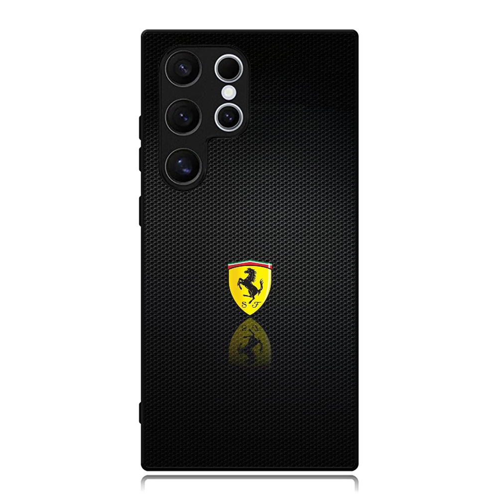 Case Samsung S25 S24 S23 S22 S21 S20 Ultra Plus Fe Lite TPU Custom FERRARI