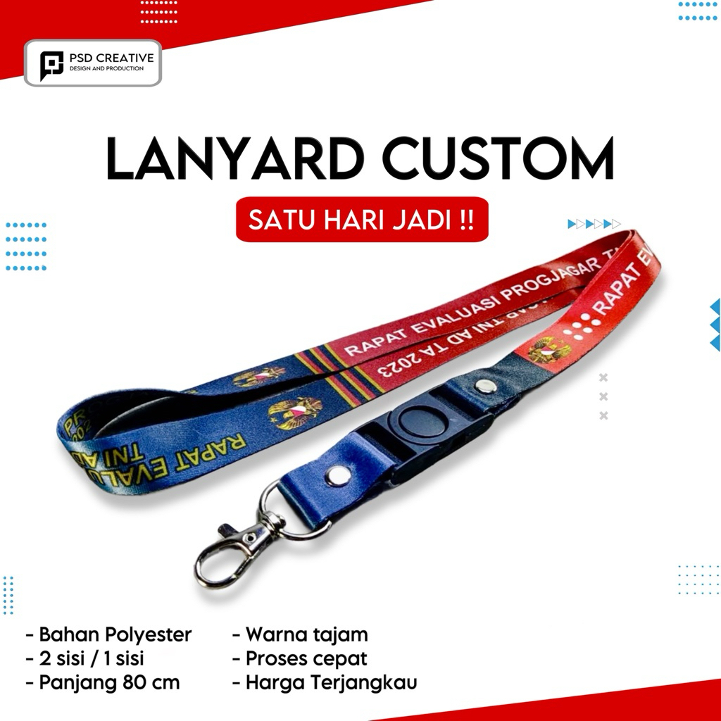 

tali lanyard custom murah lanyard id card